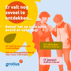Open dag en open avond Grotius College